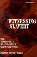 Cover: Witnessing Slavery - University of Wisconsin Press