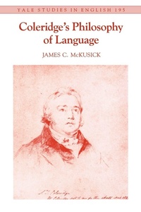 Enlarge image Cover: Coleridge's Philosophy of Language - Yale University Press