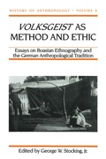 Cover: Volksgeist As Method and Ethic - University of Wisconsin Press