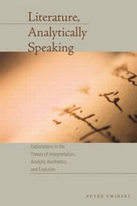 Enlarge image Cover: Literature, Analytically Speaking - University of Texas Press