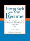 Cover: How to Say It on Your Resume - Prentice Hall Press