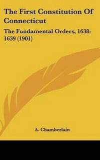 Enlarge image Cover: The First Constitution Of Connecticut - Kessinger Publishing