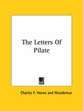 Cover: The Letters Of Pilate - Kessinger Publishing