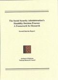 Cover: The Social Security Administration's Disability Decision Process - National Academies Press