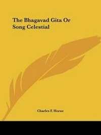 Abbildung von: The Bhagavad Gita Or Song Celestial - Kessinger Publishing