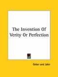 Bild: The Invention Of Verity Or Perfection - Kessinger Publishing