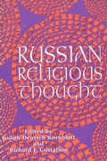 Cover: Russian Religious Thought - University of Wisconsin Press