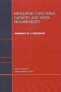 Cover: Measuring Functional Capacity and Work Requirements - National Academies Press