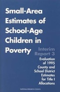 Cover: Small-Area Estimates of School-Age Children in Poverty - National Academies Press
