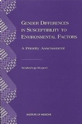 Cover: Gender Differences in Susceptibility to Environmental Factors - National Academies Press