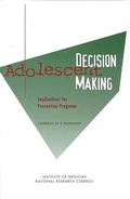 Cover: Adolescent Decision Making - National Academies Press