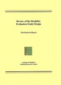 Cover: Review of the Disability Evaluation Study Design - National Academies Press