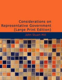 Abbildung von: Considerations on Representative Government - BiblioLife