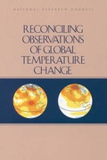 Cover: Reconciling Observations of Global Temperature Change - National Academies Press