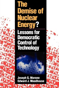 Enlarge image Cover: The Demise of Nuclear Energy? - Yale University Press