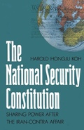 Cover: The National Security Constitution - Yale University Press