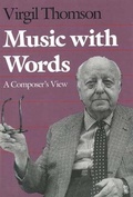 Cover: Music with Words - Yale University Press