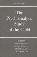 Cover: The Psychoanalytic Study of the Child - Yale University Press