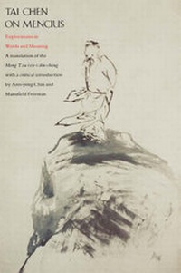 Abbildung von: Tai Chen on Mencius - Yale University Press
