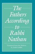 Cover: The Fathers According to Rabbi Nathan - Yale University Press
