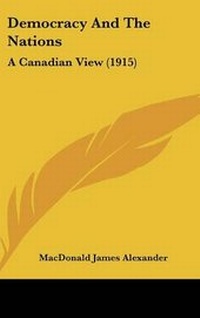 Abbildung von: Democracy And The Nations - Kessinger Publishing