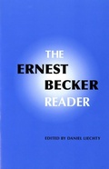 Cover: The Ernest Becker Reader - University of Washington Press