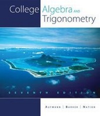 Abbildung von: College Algebra and Trigonometry - Brooks/Cole