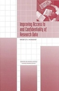 Cover: Improving Access to and Confidentiality of Research Data - National Academies Press