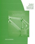 Cover: Student Solutions Manual with Study Guide for Brown/Holme's Chemistry for Engineering Students, 2nd - Brooks/Cole