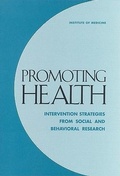Cover: Promoting Health - National Academies Press