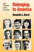Cover: Belonging to America - Yale University Press