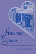Cover: Amorous Games - University of Texas Press
