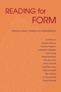 Cover: Reading for Form - University of Washington Press