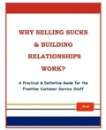 Cover: Why Selling Sucks & Building Relationships Work? - Trafford Publishing