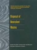 Cover: Disposal of Neutralent Wastes - National Academies Press