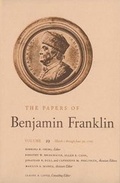 Cover: The Papers of Benjamin Franklin, Vol. 29 - Yale University Press