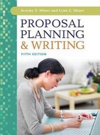 Enlarge image Cover: Proposal Planning & Writing, 5th Edition - Greenwood Press