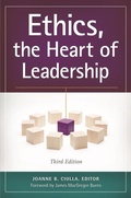 Cover: Ethics, the Heart of Leadership - Praeger Publishers Inc