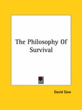 Cover: The Philosophy Of Survival - Kessinger Publishing