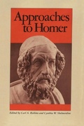 Cover: Approaches to Homer - University of Texas Press