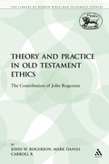 Cover: Theory and Practice in Old Testament Ethics - Continuum Publishing Corporation