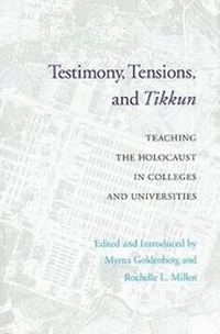 Enlarge image Cover: Testimony, Tensions, and Tikkun - University of Washington Press