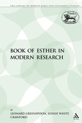 Cover: The Book of Esther in Modern Research - Continuum Publishing Corporation