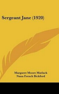 Enlarge image Cover: Sergeant Jane (1920) - Kessinger Publishing