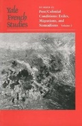 Cover: Yale French Studies, Number 83 - Yale University Press