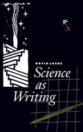 Cover: Science as Writing - Yale University Press