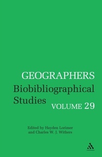 Enlarge image Cover: Geographers - Bloomsbury Academic USA