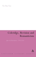Cover: Coleridge, Revision and Romanticism - Continuum International Publishing Group Ltd.