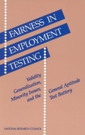 Cover: Fairness in Employment Testing - National Academies Press