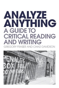 Enlarge image Cover: Analyze Anything - Continuum Publishing Corporation